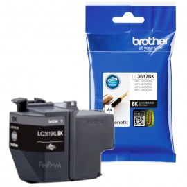 Cartridge Brother LC-3617BK LC3617 Black Original, Tinta Printer Brother MFC J2230DW J2730DW J3530 J3930DW