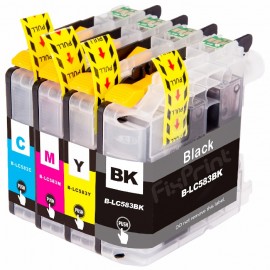 Cartridge Xantri Bro LC583C LC583C LC 583 Cyan, Tinta Printer Bro MFCJ2510 MFCJ3520 MFCJ3720