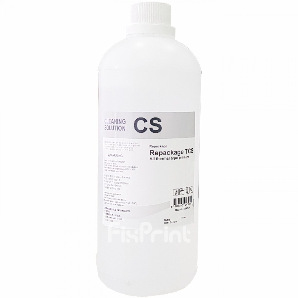 Repackage Print Head Cleaner TCS 1 Liter TCS-01LP