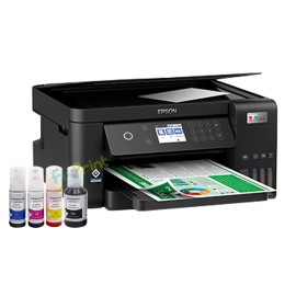 BUNDLING Printer Epson EcoTank L6260 A4 Wi-Fi Duplex All-in-One Print, Scan, Copy, Duplex, Wi-Fi Direct Borderless With Compatible Ink