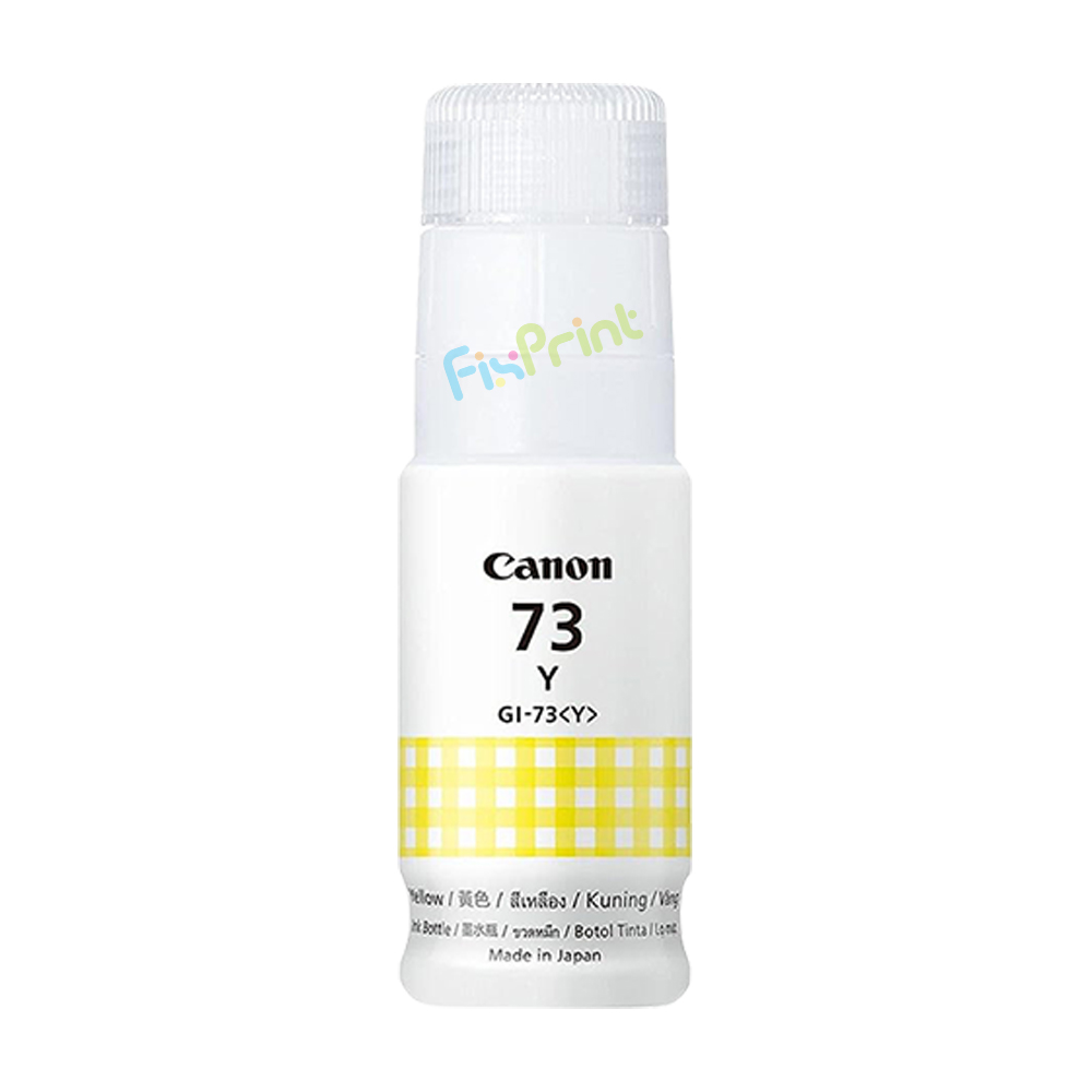 Tinta LOOSEPACK GI73 Y GI-73 Yellow 60ml (Tanpa Box), Refill Printer Pixma G570 G670 Original Canon