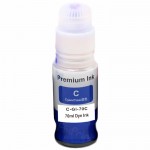 Tinta Compatible GI-70 Cyan 70ml, Refill Printer Can PIXMA G5070 G6070 GM2070 GM4070 G7070