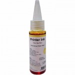 Tinta Refill Printer Ink Yellow 40ml, Tinta Dye Base Tutup Model Kerucut