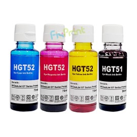 Tinta Refill HPC Compatible GT52 Cyan 65ml, Tinta Refill Printer HPC DeskJet GT5810 GT5820 All in One InkTank 115 310 315 319 350 415 419 410 SmartTank 450 510 550 610