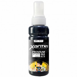 Tinta Xantri Art Paper 664/673 Black 100ml, Printer EP L100 L200 L110 L120 L210 L220 L310 L350 L355 L360 L365